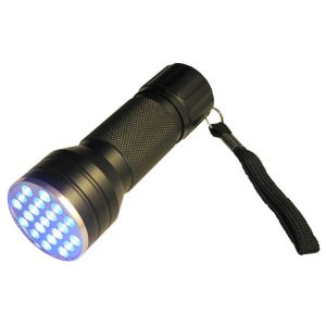 UV-lommelygte 21 LED