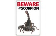 Beware sign: Skorpion