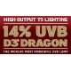 Arcadia 24w Pro T5 kit 14% UVB lamp