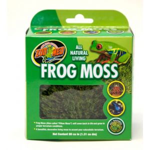 Zoomed All Natural Frog Moss