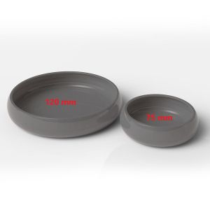 PR Mealworm dish grey 120 mm