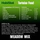Habistat Tortoise Food Meadow mix 800 g.