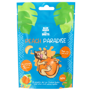 Blue river Peach paradise gecko diet 60 g.